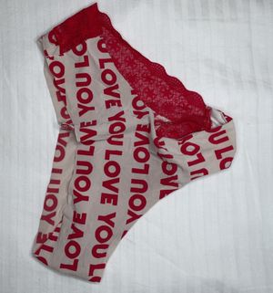 Heart Worn Panties
