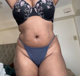 Blue Thong