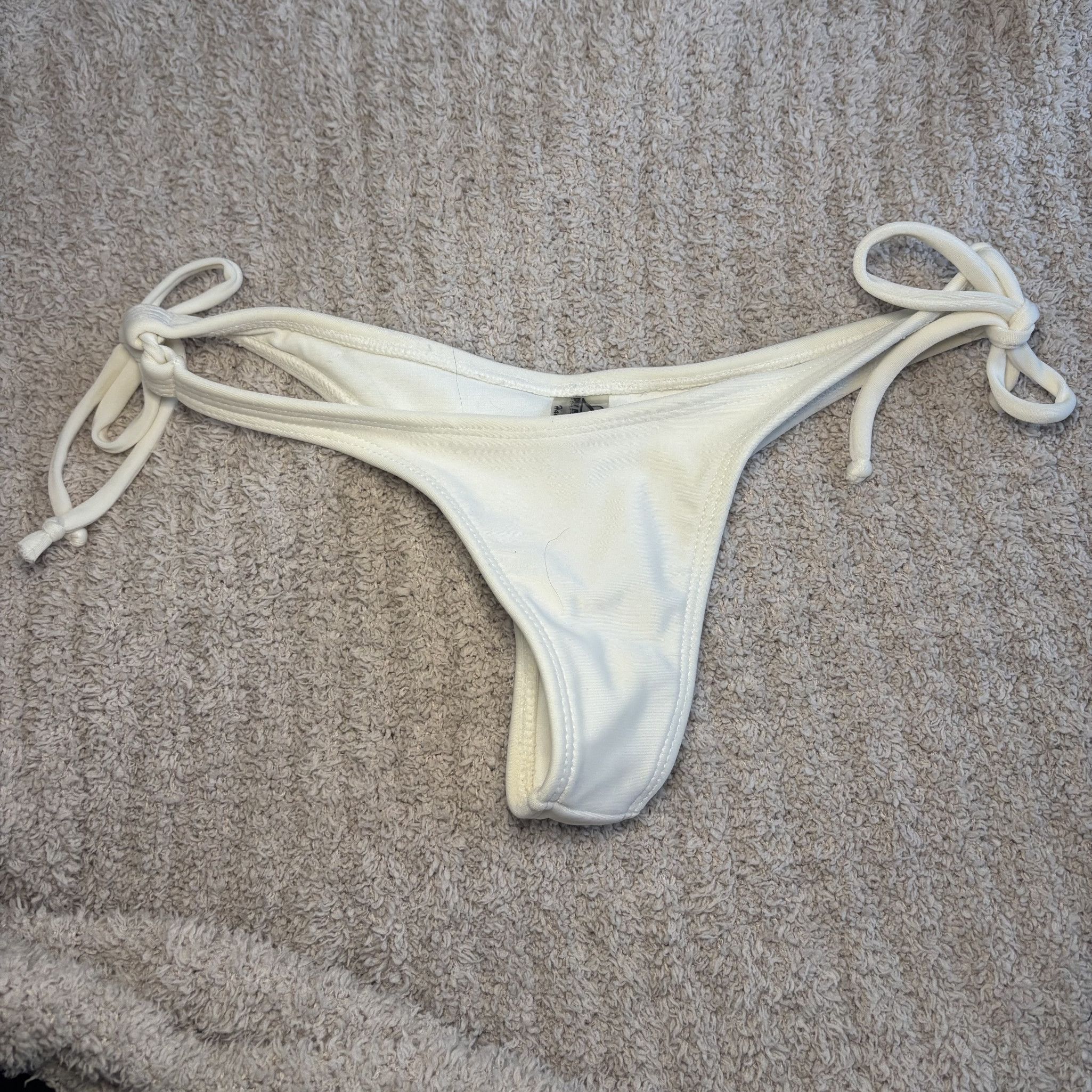 White Bikini Bottoms