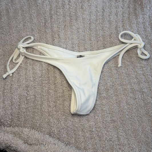 White Bikini Bottoms