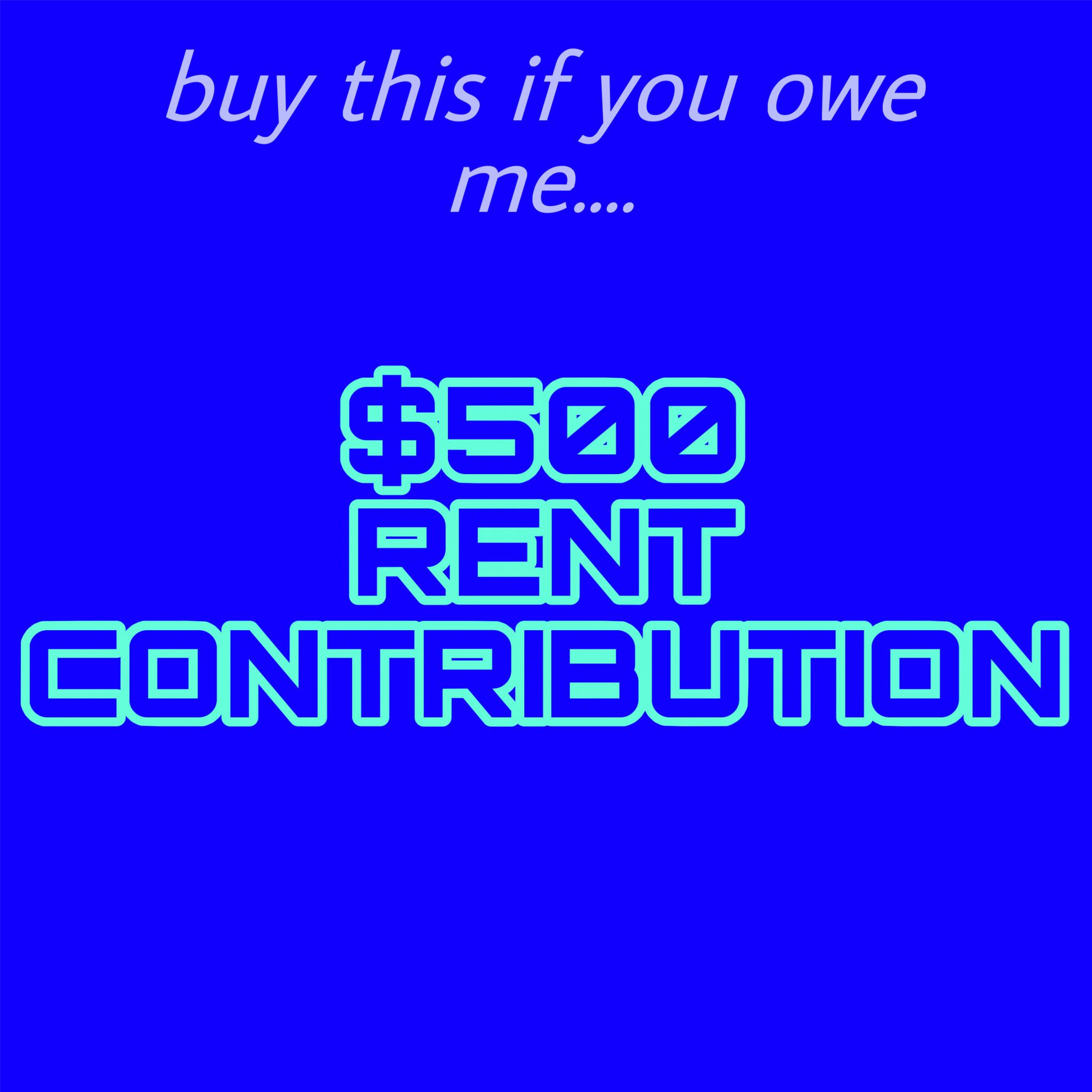 Do You Owe Me Rent Contribution