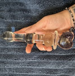 Glass dildo