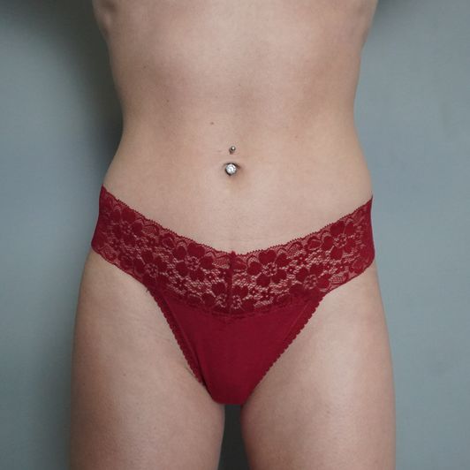 Red Thong