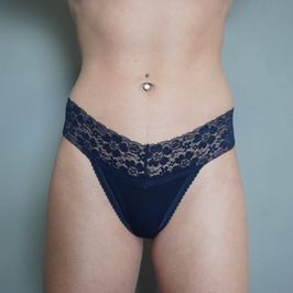 Navy Thong