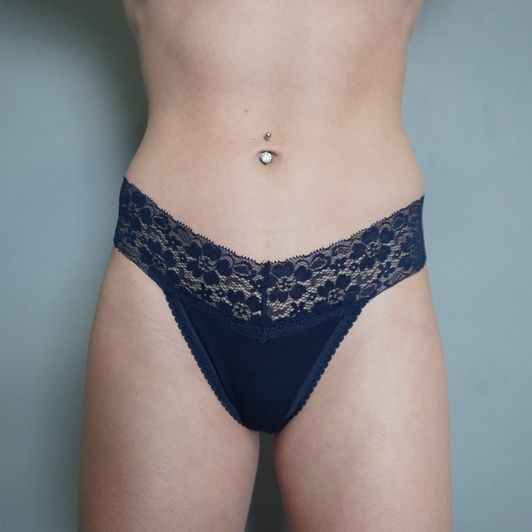 Navy Thong