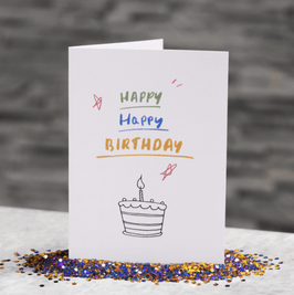 Signed Birthday Card