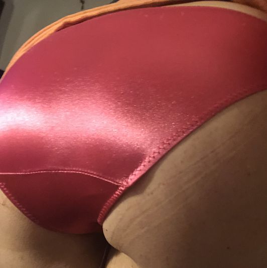 Slip You Cock Into My Pink Satin