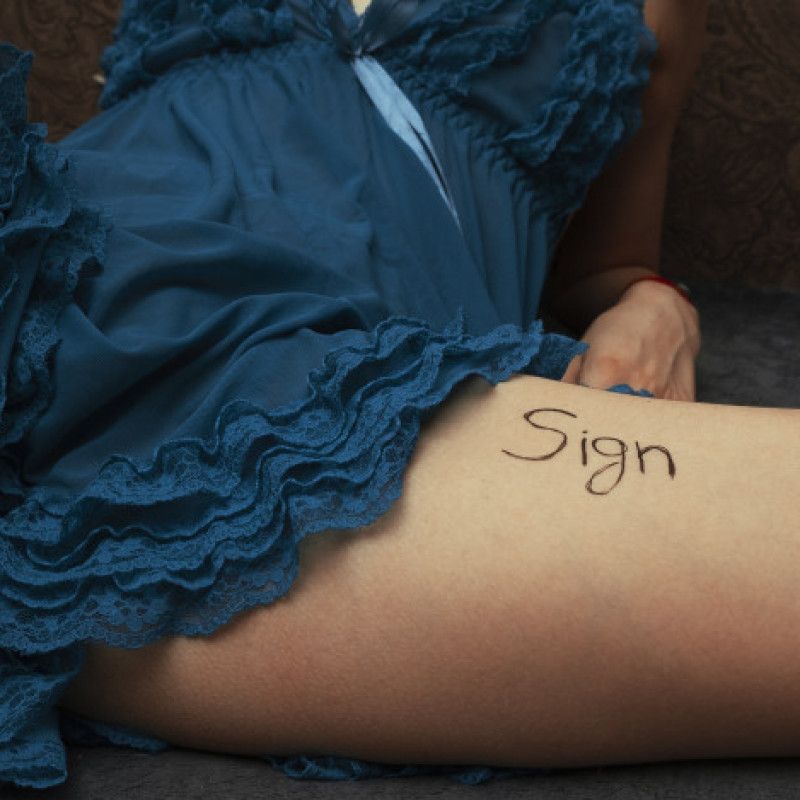 Sign with your name on my body