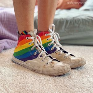 Rainbow All Star Converse