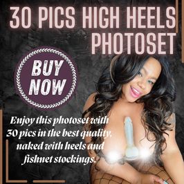 30PICS FULL NUDE HEELS  FISHNET STOCKINGS