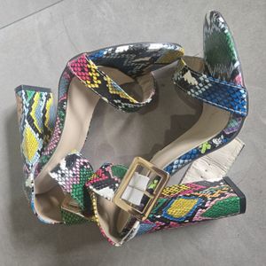 Colorful high heels