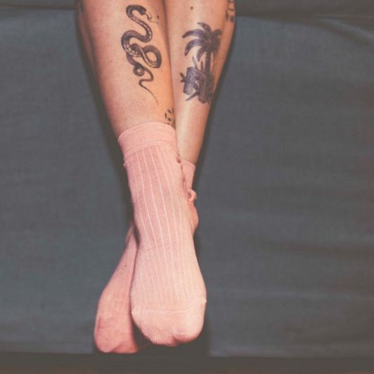 Worn socks