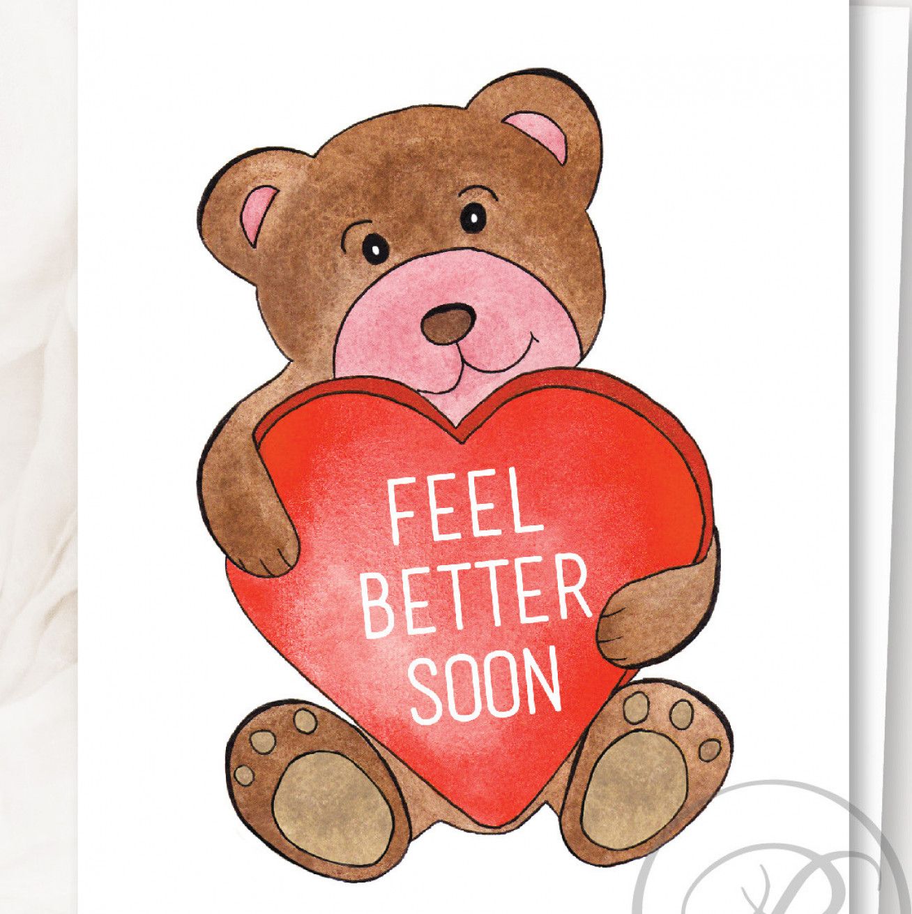 SFW Get Well Soon Card