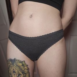 Dark Grey Cheeky
