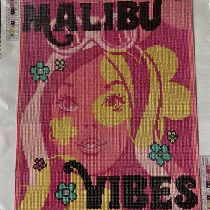 SFW Diamond Painting: Malibu Vibes