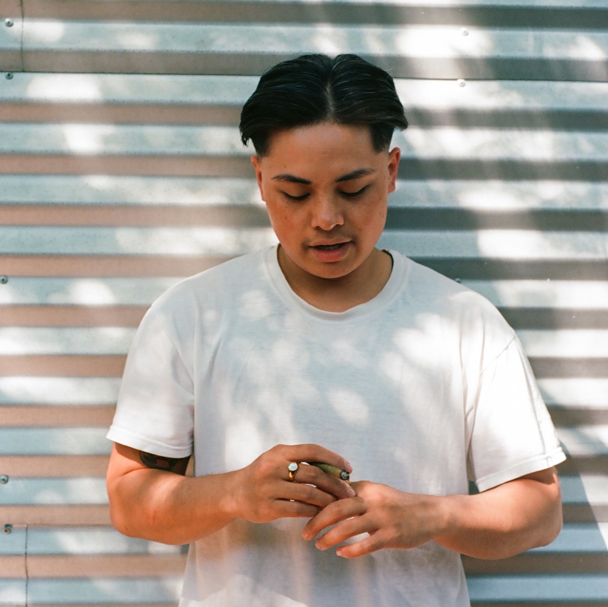 Afternoon Cigar Break Transmasc Lifestyle