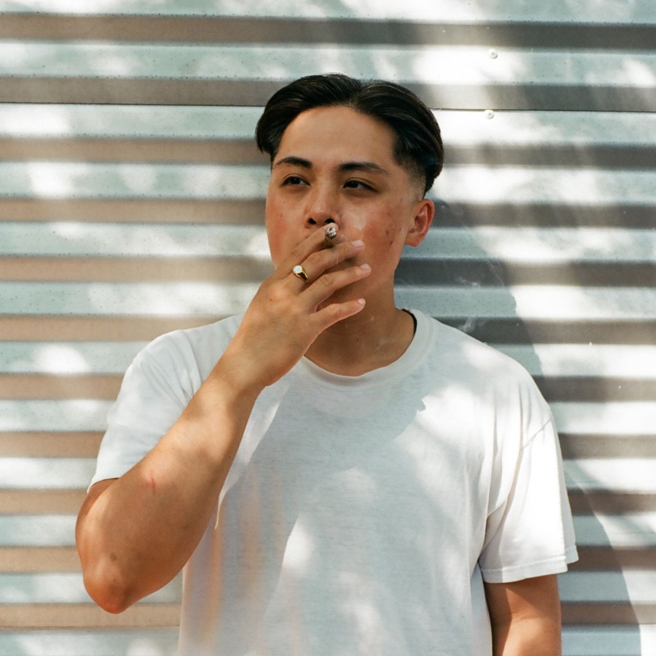 Handsome Transmasc Cigar Smoke