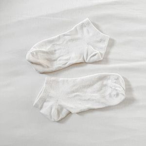 White ankle socks
