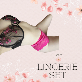 Worn Lingerie Set