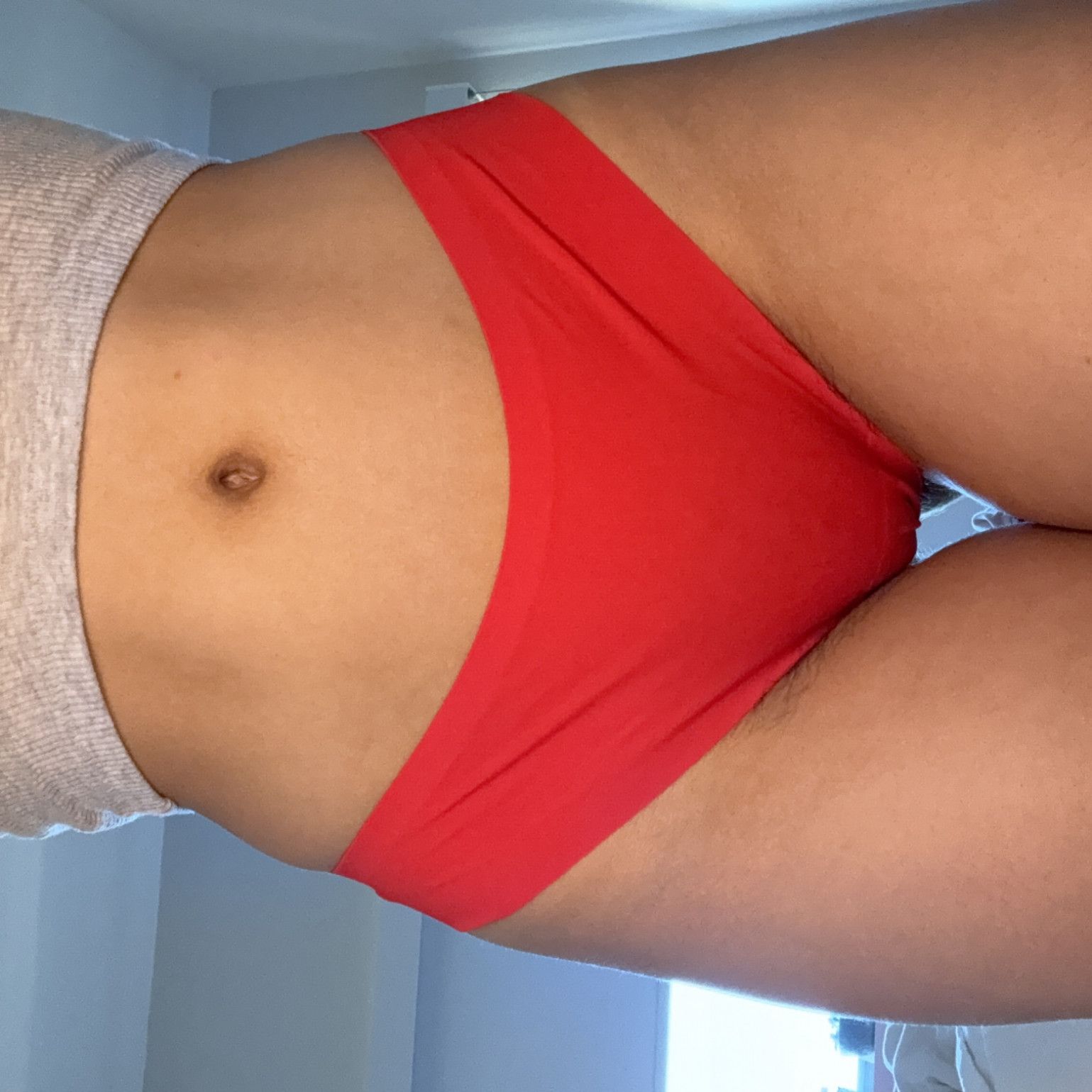 Red Bow Panties
