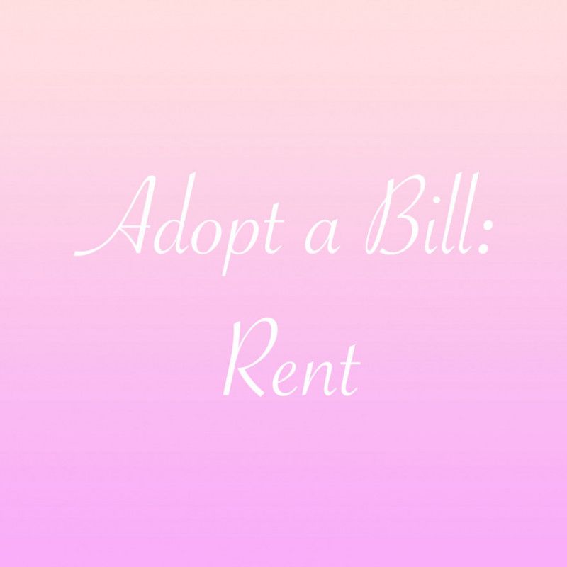 Adopt a Bill: Rent