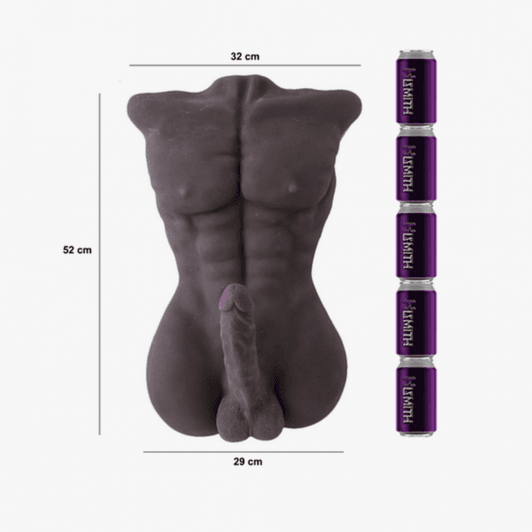 Male Body with Large Flexible Penis Sex Doll