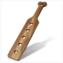 used wooden paddle