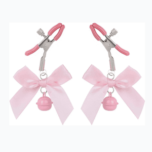 cute bell nipple clamps