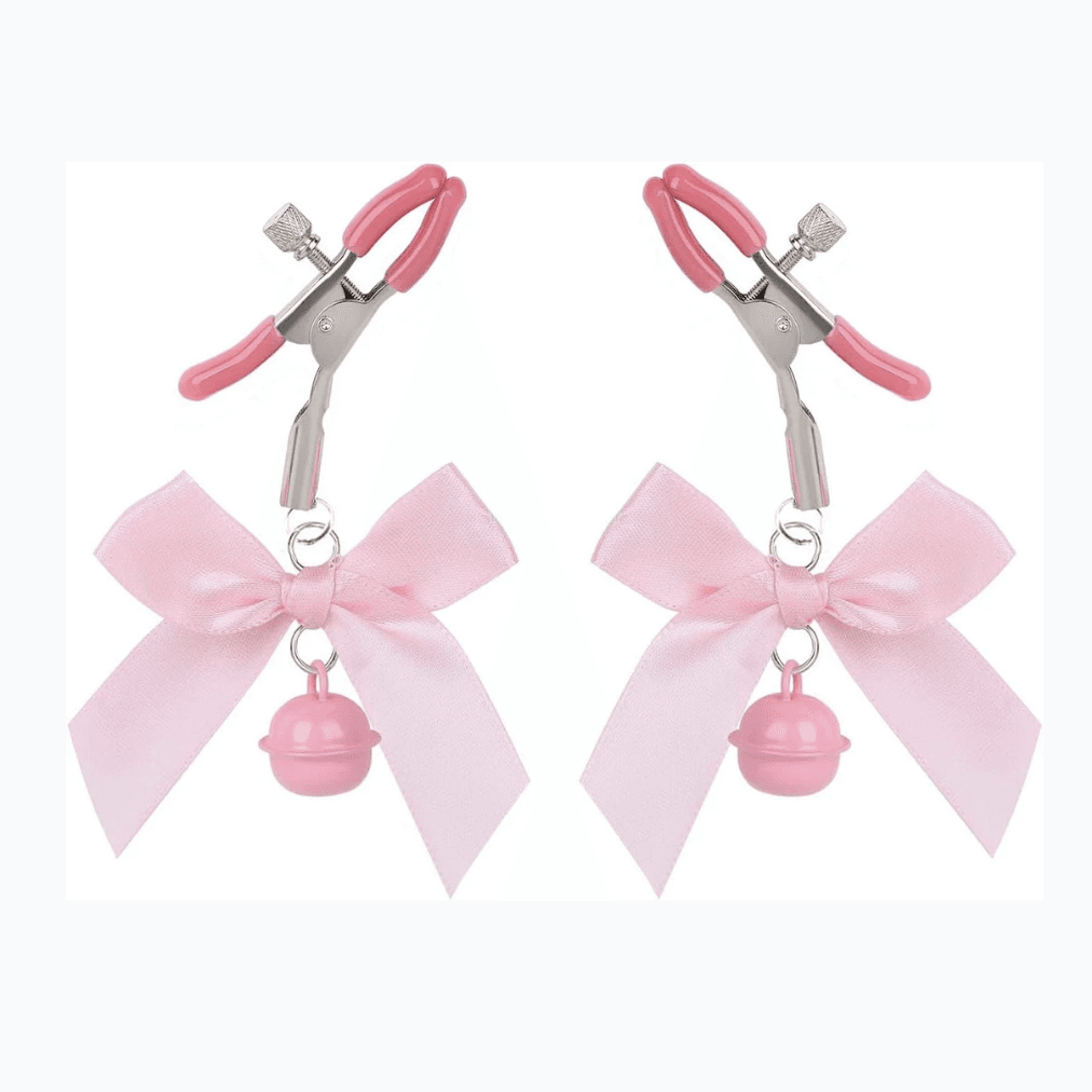 cute bell nipple clamps