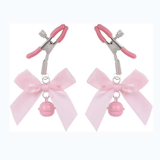 cute bell nipple clamps