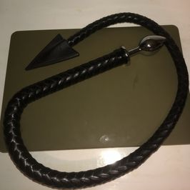 used leather anal plug