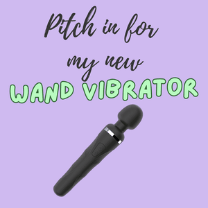 Wand vibrator for my pussy