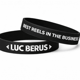 Wristband  Best Reels In The Business Luc Berus w Video Gift