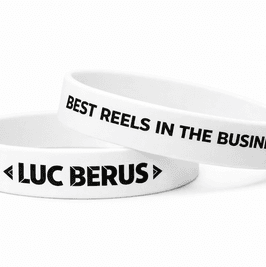 Wristband  Best Reels In The Business Luc Berus w Video Gift