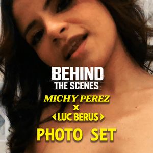 Michy Perez Raw Photoset from BTS Bathroom Fuck