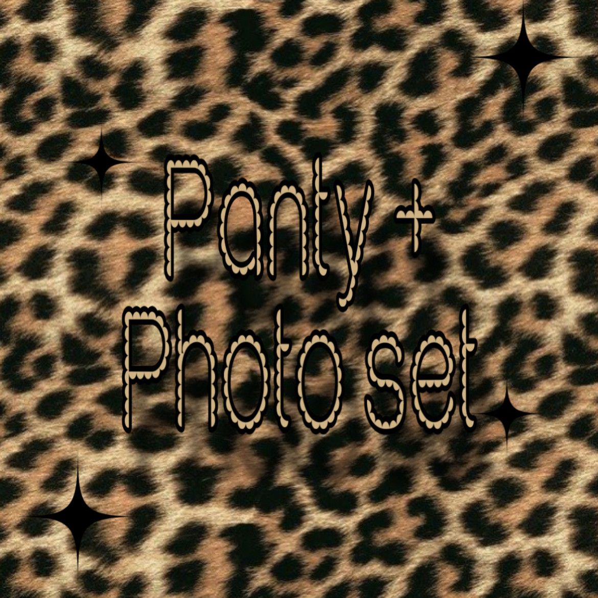 Panty and Photoset