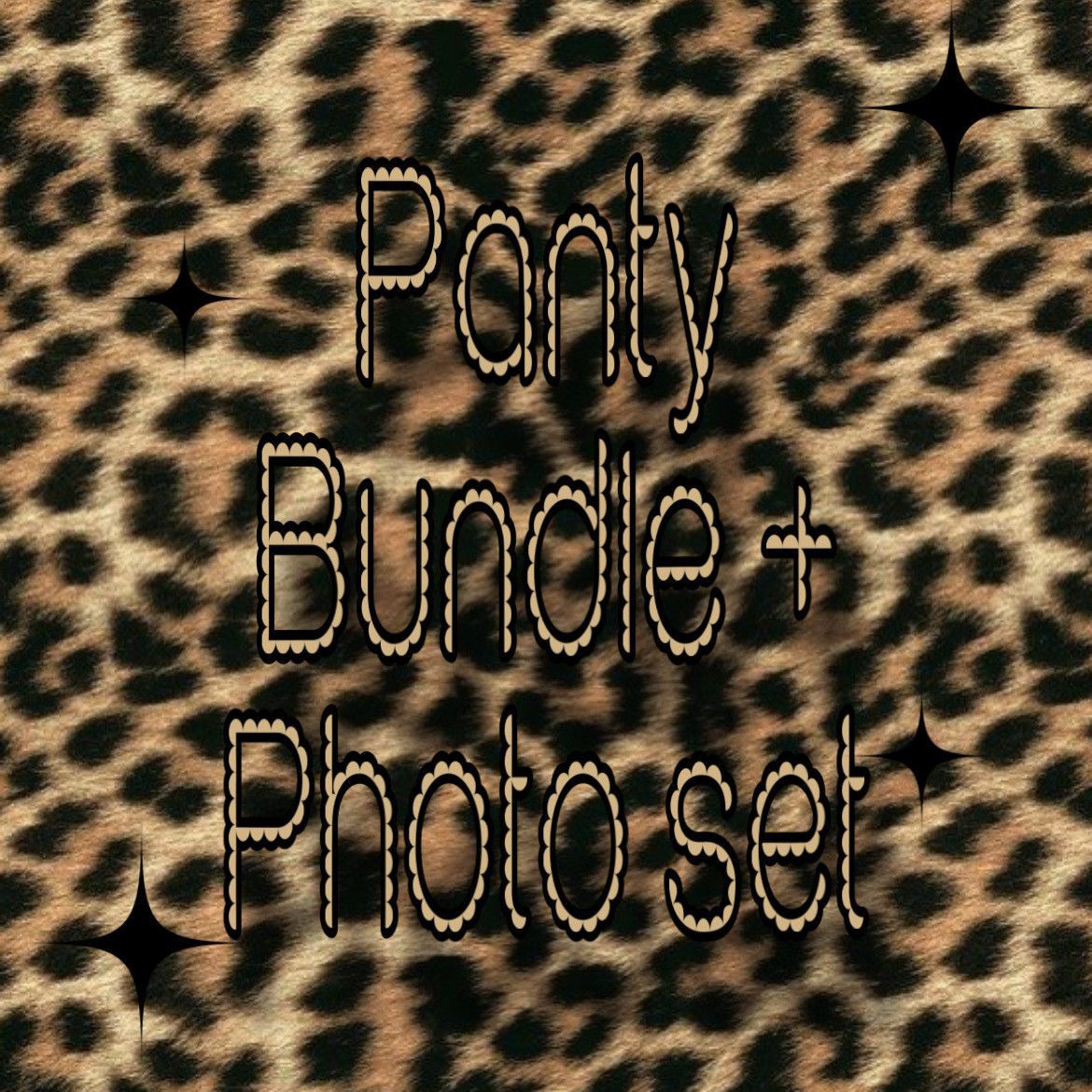 Panty bundle and Photoset