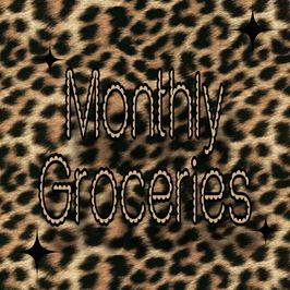 Monthly Groceries