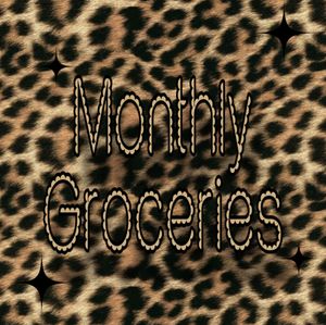 Monthly Groceries