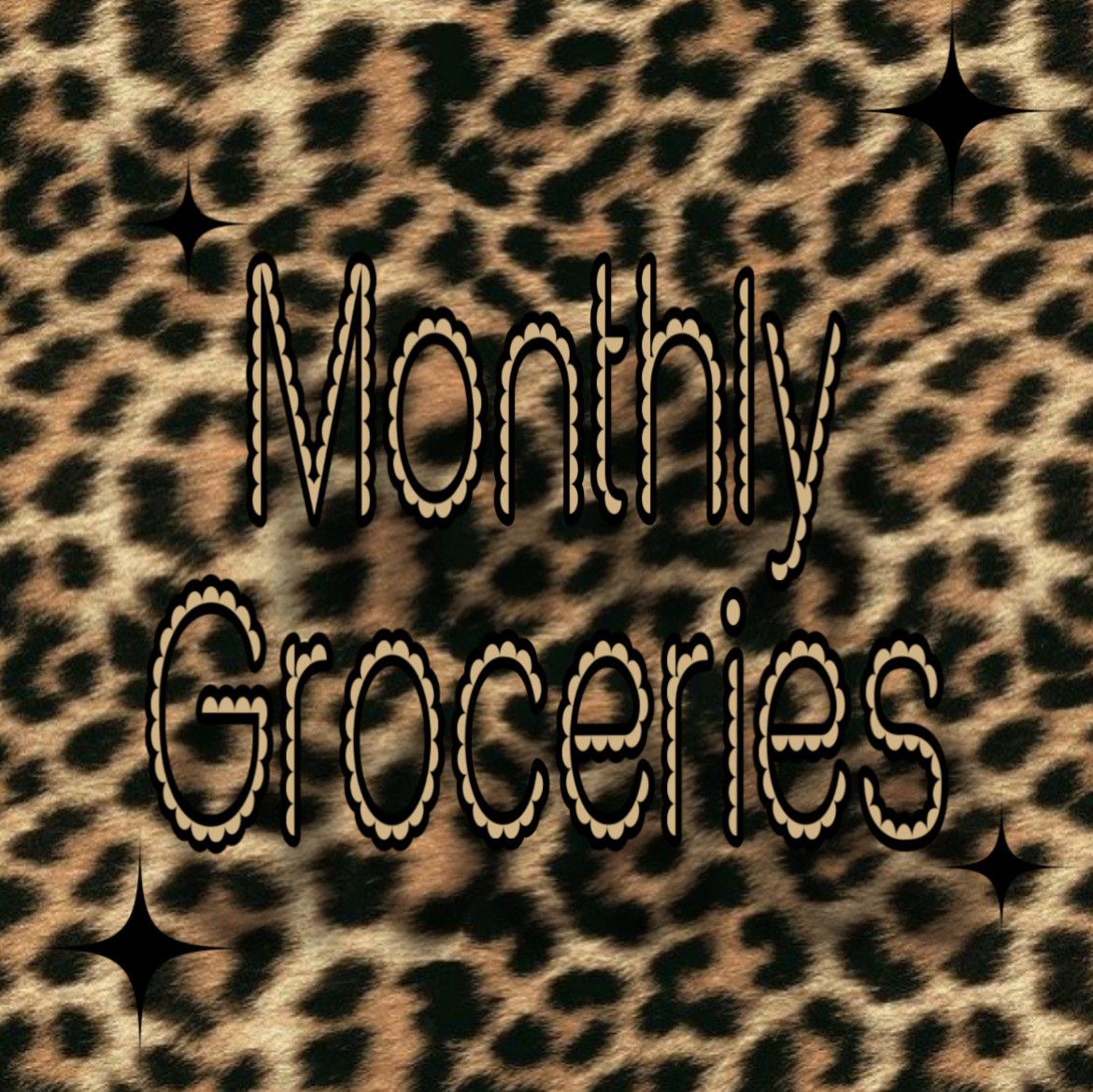 Monthly Groceries