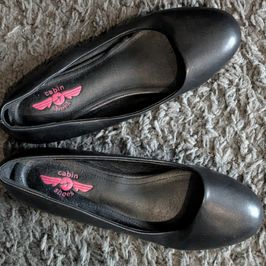 Used cabin crew shoes