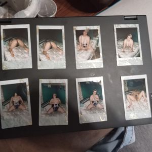 Lingerie Polaroid Photo Set