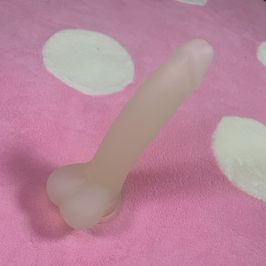 translucent silicone dildo