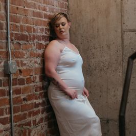 A Cream Night Gown Photoset