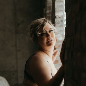 A Shelf Bra by a Window Photo Set