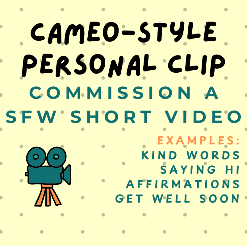 Cameo Style Custom Clip
