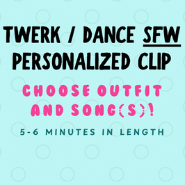 Twerk SFW Custom Clip