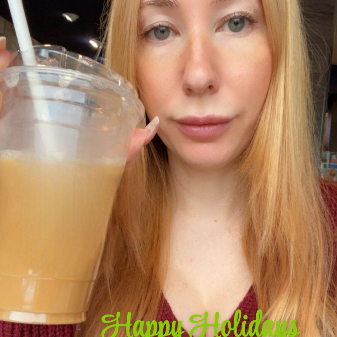 Happy Holidays Signed Print