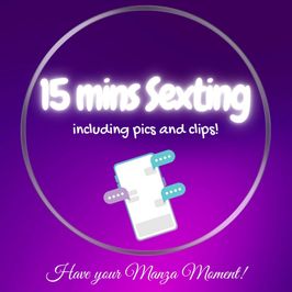 15 min sexting with pics and clips