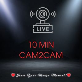 10 min private cam2cam